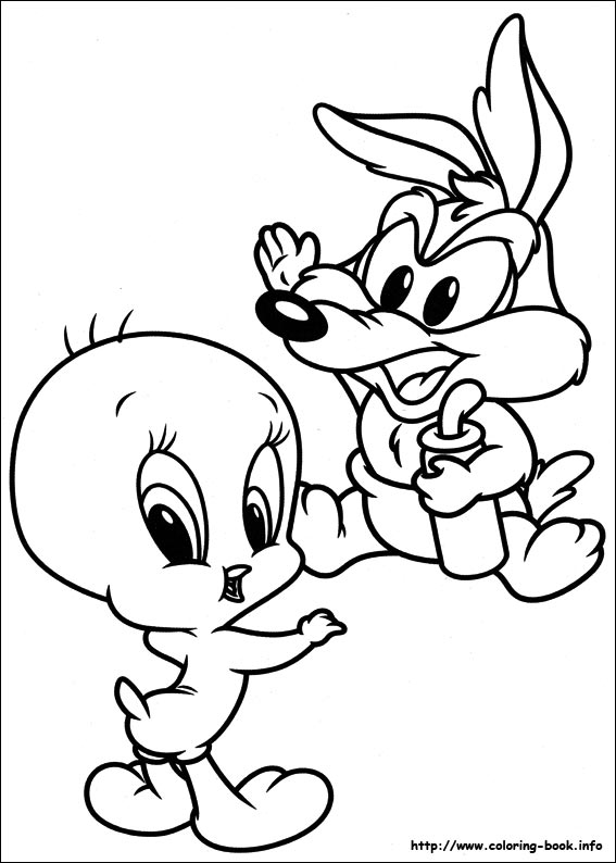 Baby Looney Tunes coloring picture